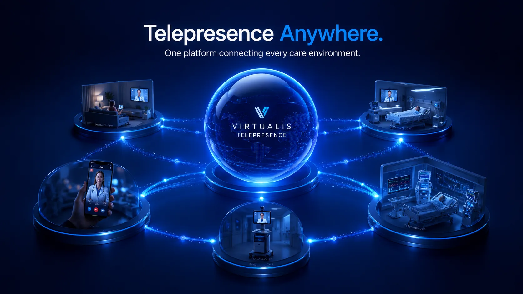 Telepresence hardware across inpatient, ED and outpatient settings