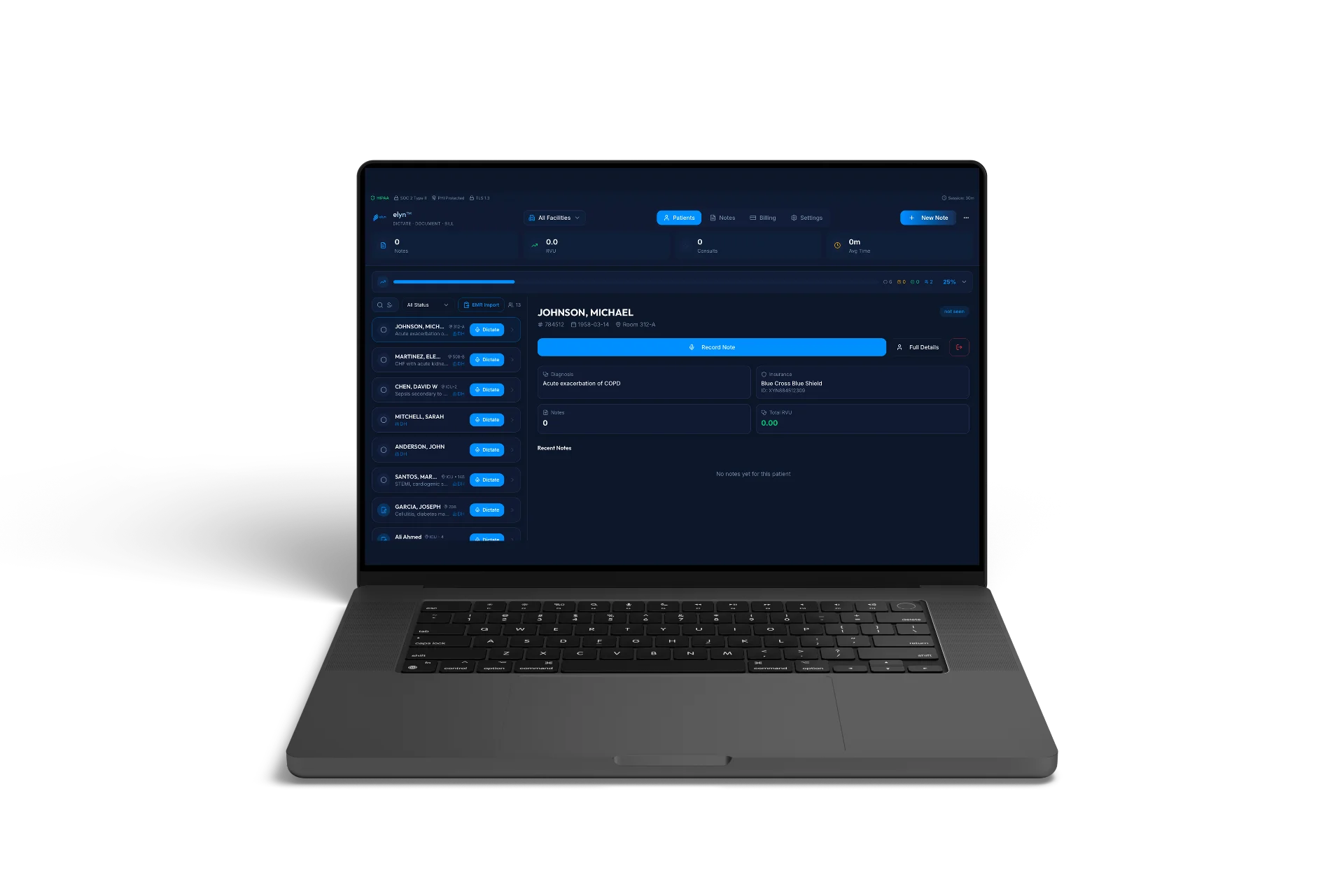 Virtualis Note Patients